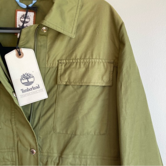 NWT Timberland Men’s M65 Mountain Jacket Green L - Picture 3 of 15
